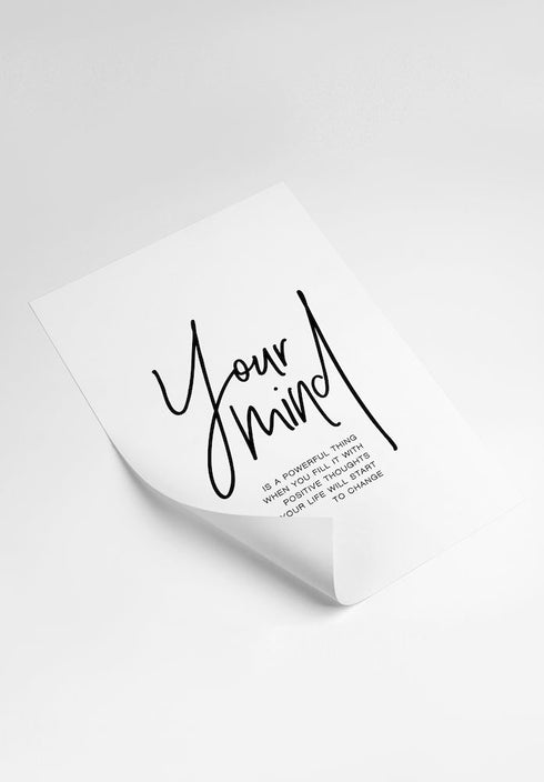Your Mind Póster